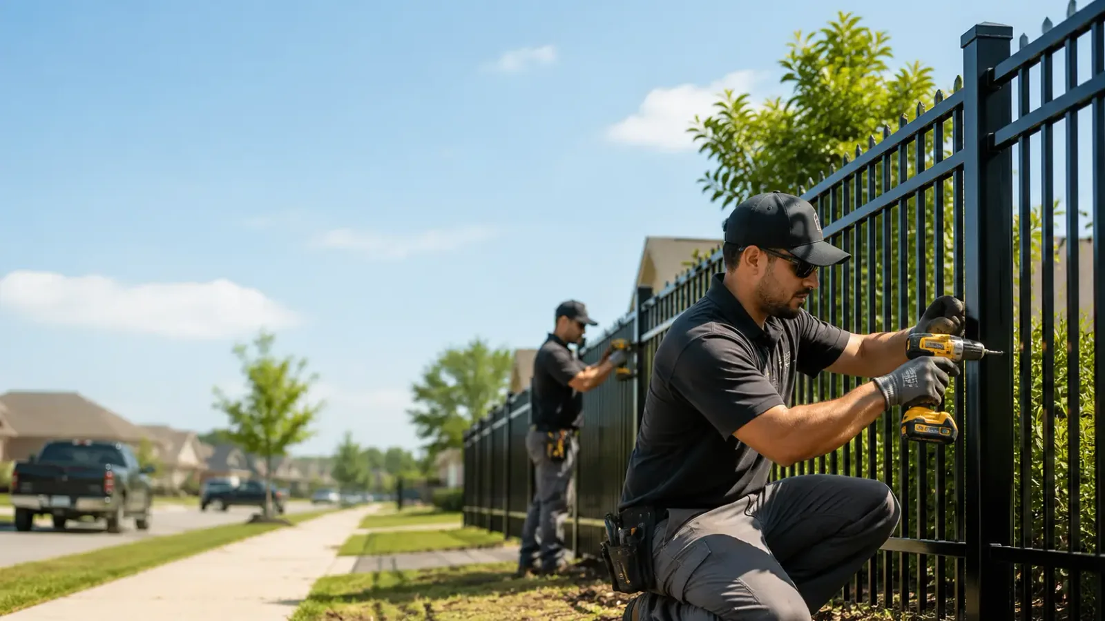 Metal Fence Installation in Avera, GA